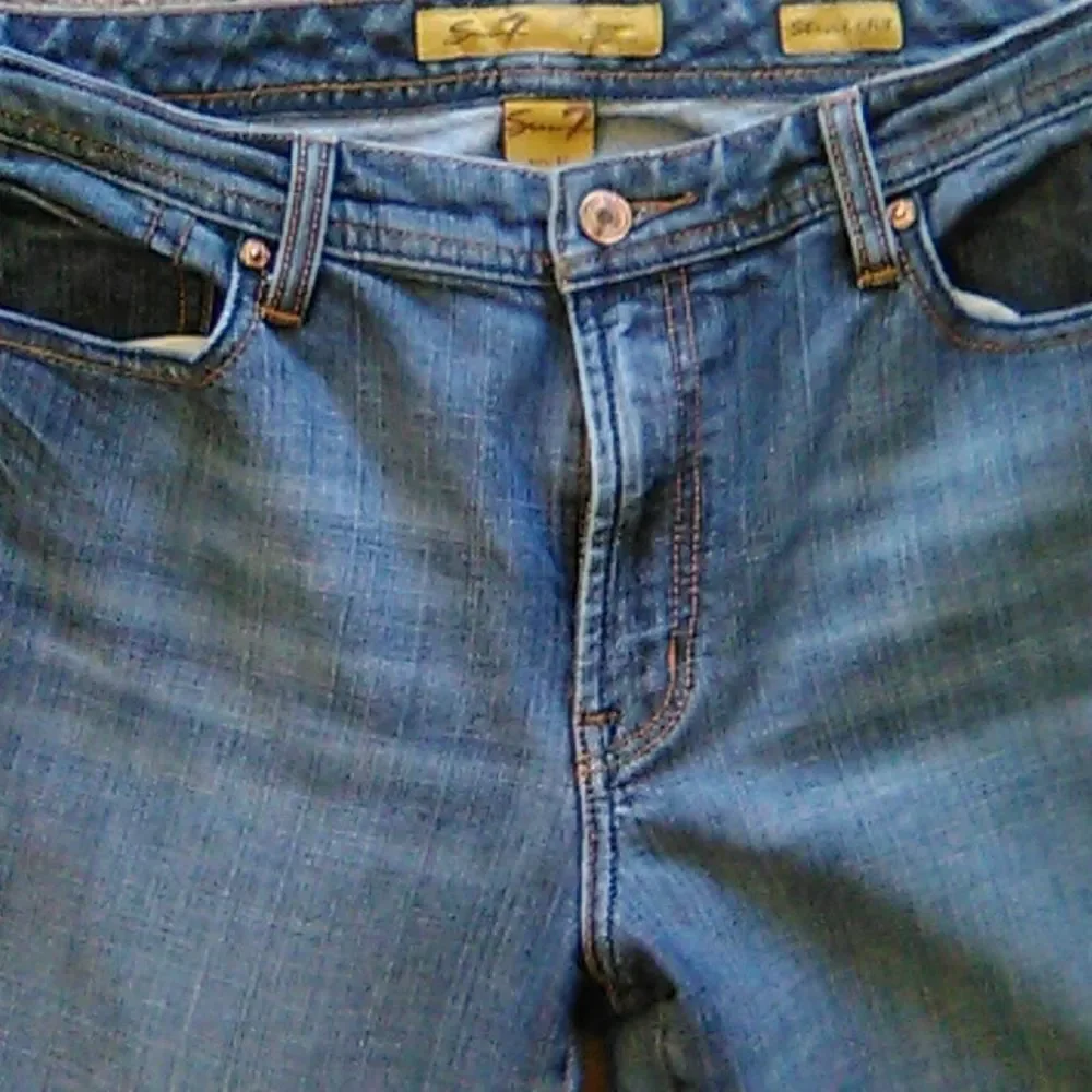 Seven 7 Straight Leg Jeans